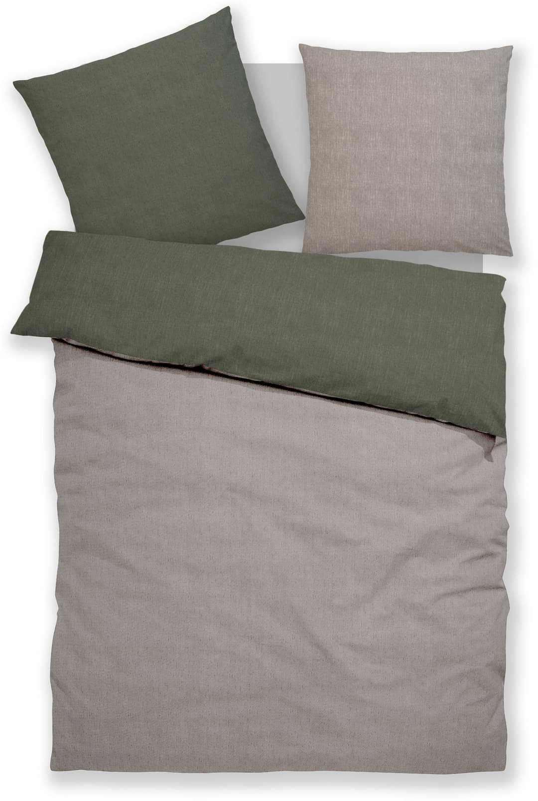 Bruno Banani Merlin Bettwäsche-Set | Grün
