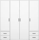 rauch VOYAGER Kleiderschrank | Weiß 5