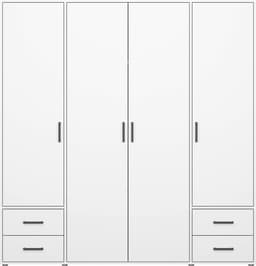 rauch VOYAGER Kleiderschrank | Weiß