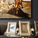 Kare Design Einzelrahmen Bilderrahmen Leopard | Gold 2