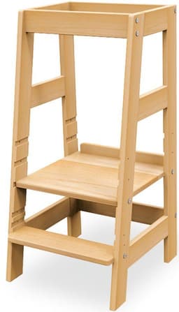 Pinolino® Stehhilfe Lernturm Fino | Holztöne