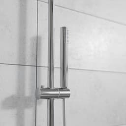 welltime Brausegarnitur Porto | Silber