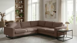 Home affaire Ecksofa Pinto | Braun