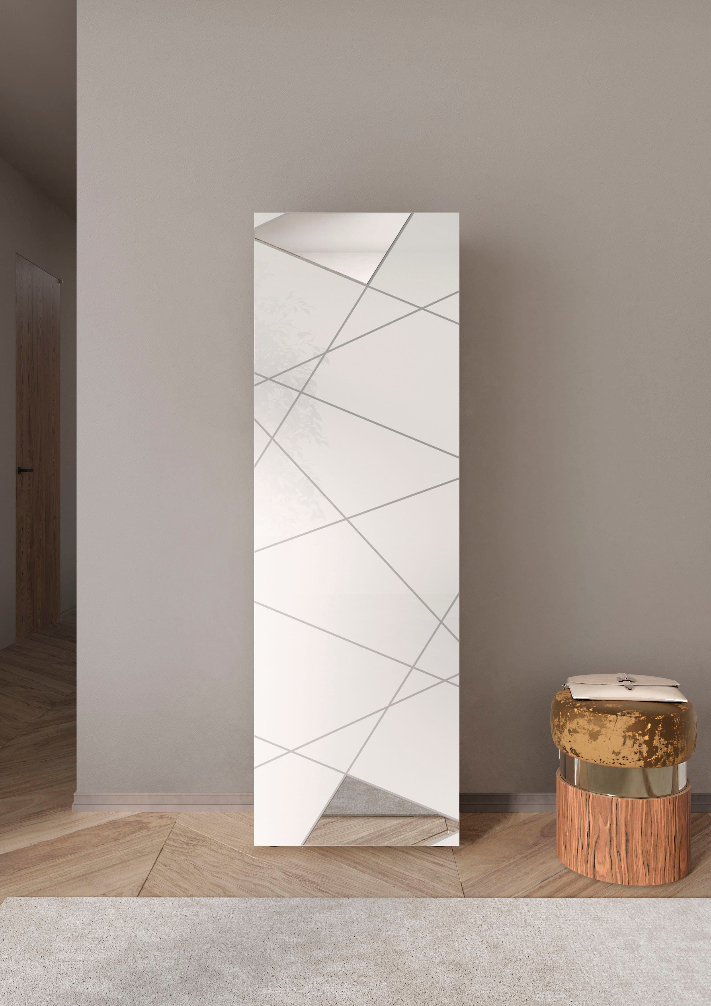 Home affaire Garderobenschrank Vittoria | Weiß
