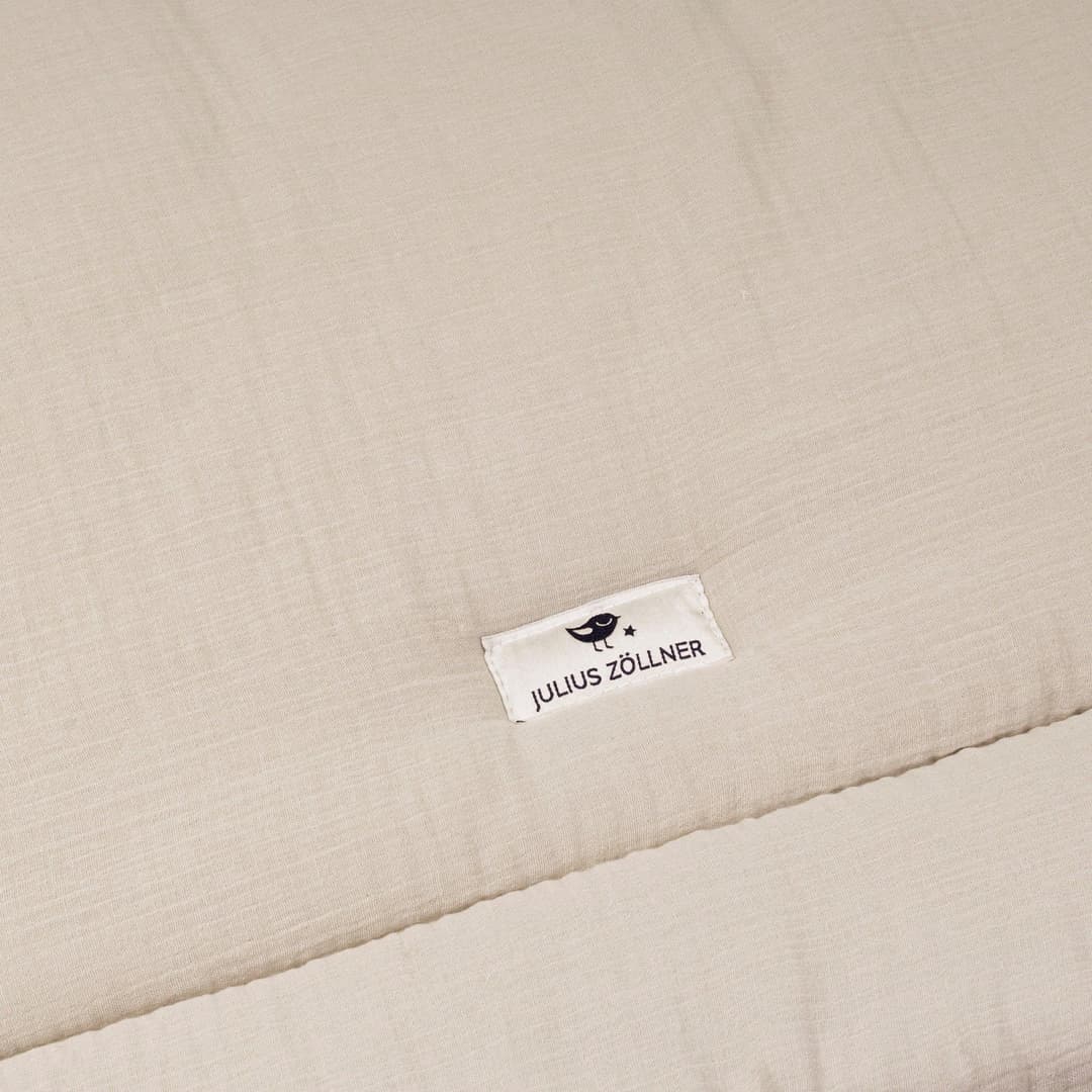 Krabbeldecke Musselin | Beige