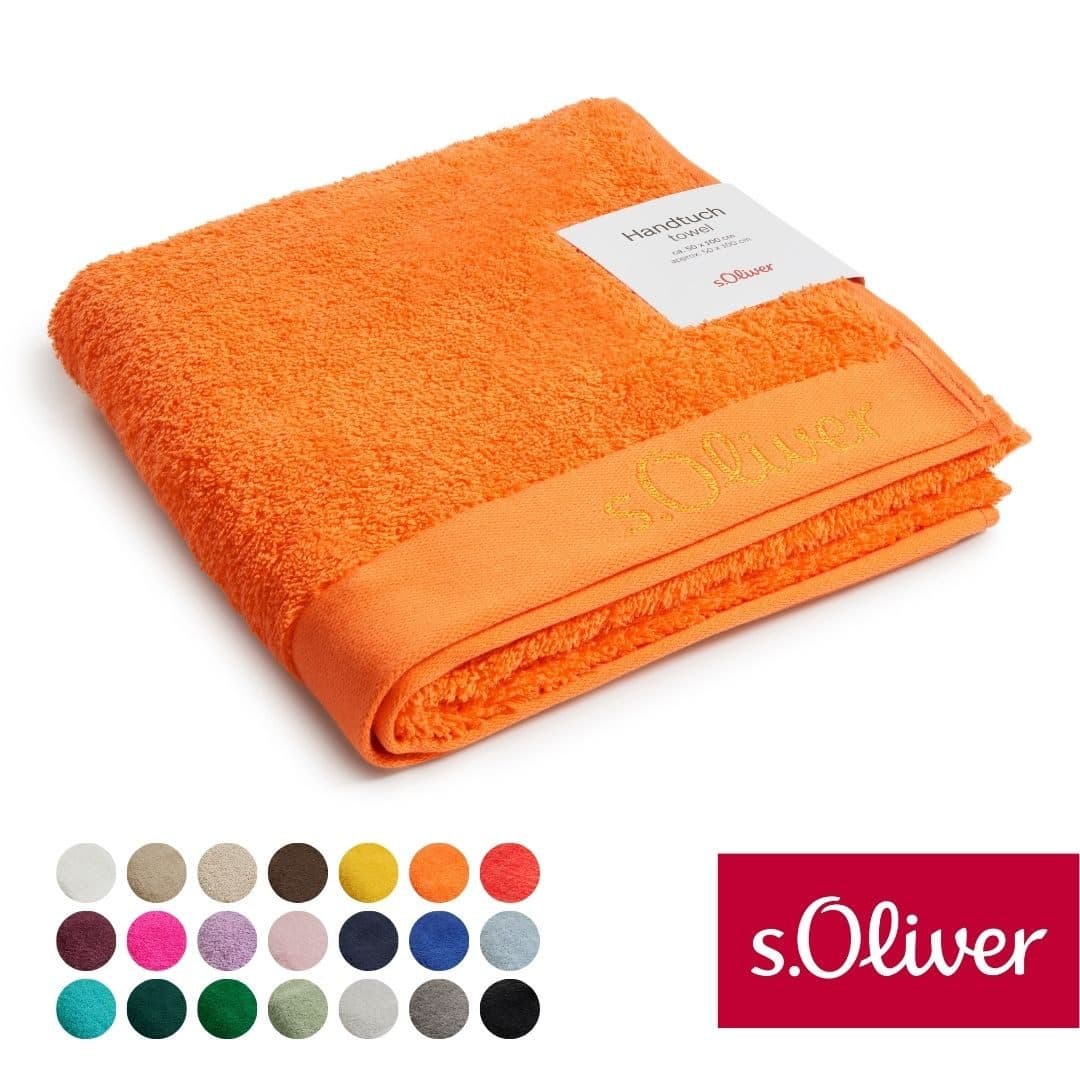 s.Oliver Handtuch | Orange