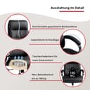 Duo Collection Chefsessel Federico 180 kg | Schwarz 4