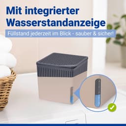 Wenko Luftentfeuchter Cube | Beige