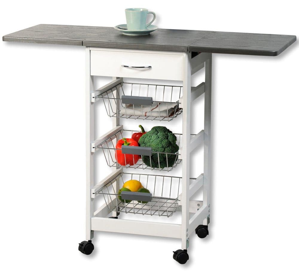 KESPER® Küchenwagen Rollwagen | Weiß