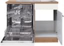 KOCHSTATION Spülenschrank KS-Wien | Holztöne 2
