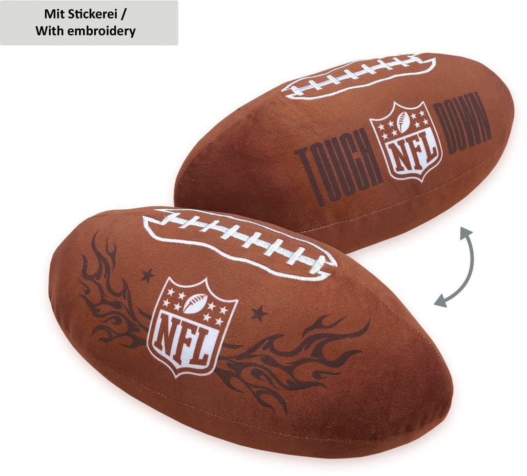 NFL Dekokissen | Braun