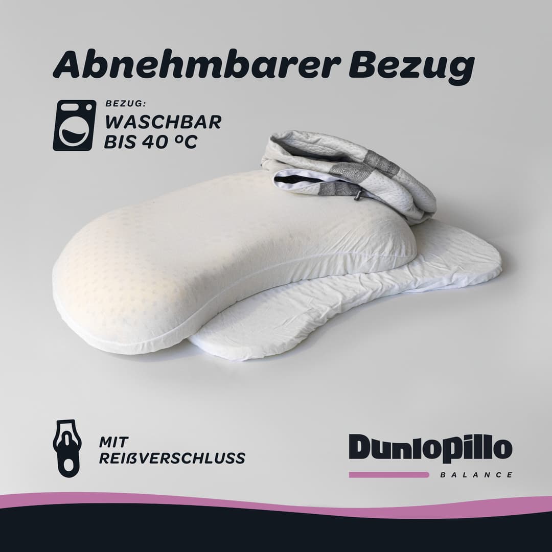 Dunlopillo Anti-Aging Nackenstützkissen | Weiß