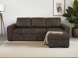 Trends by HG Ecksofa Poll L-Form | Braun