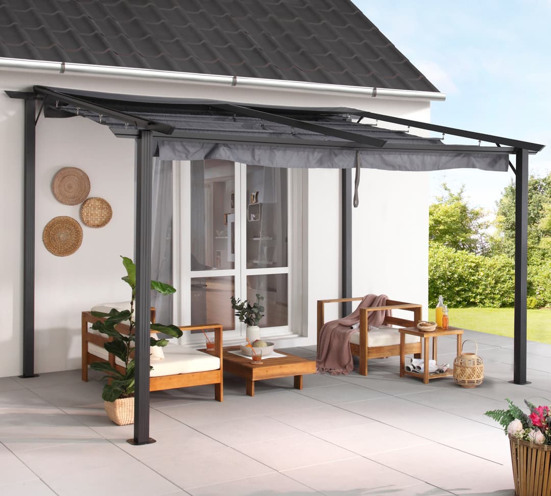 KONIFERA Anbaupavillon Vivara | Grau