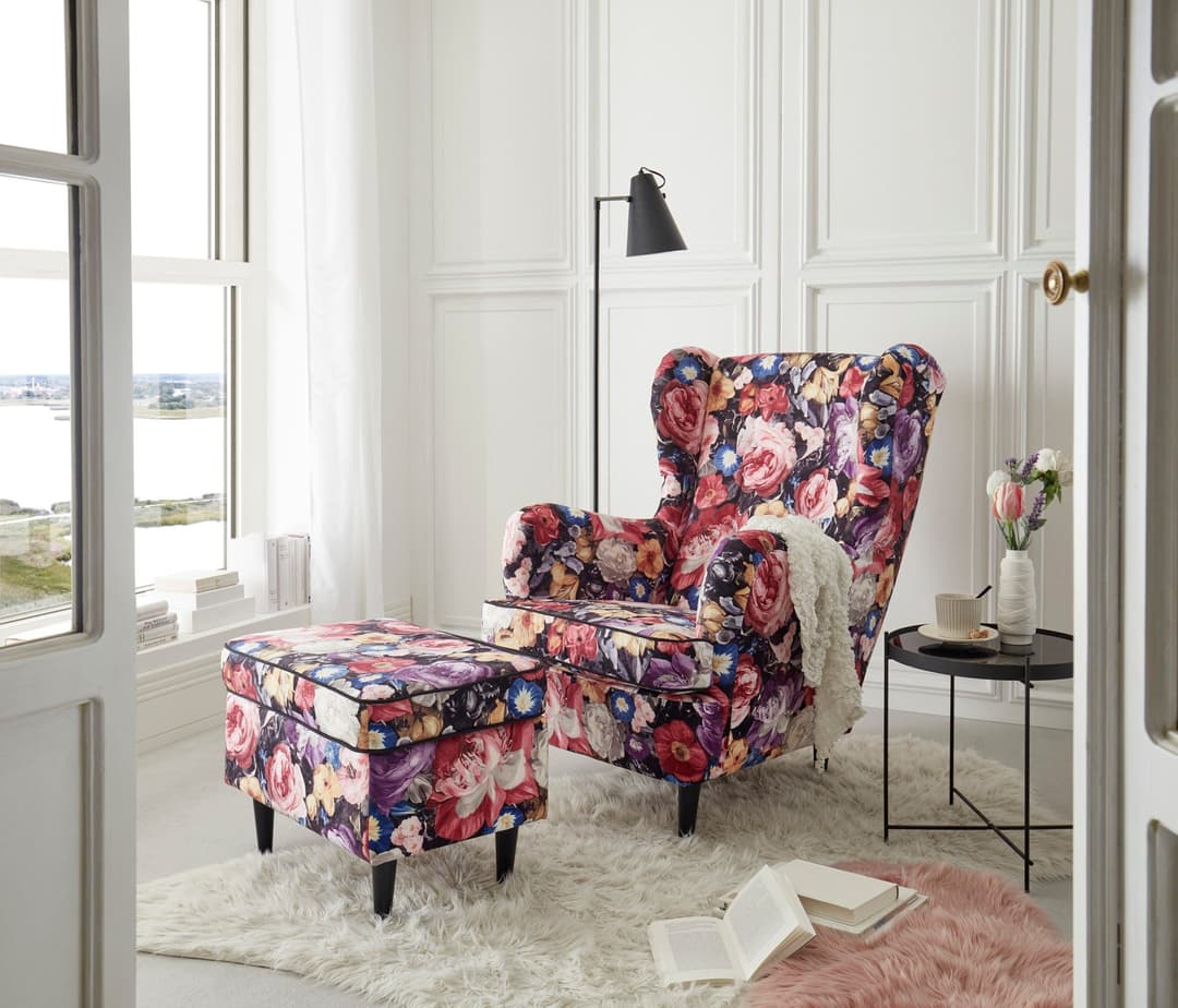 ED EXCITING DESIGN Hocker Laurel | Mehrfarbig