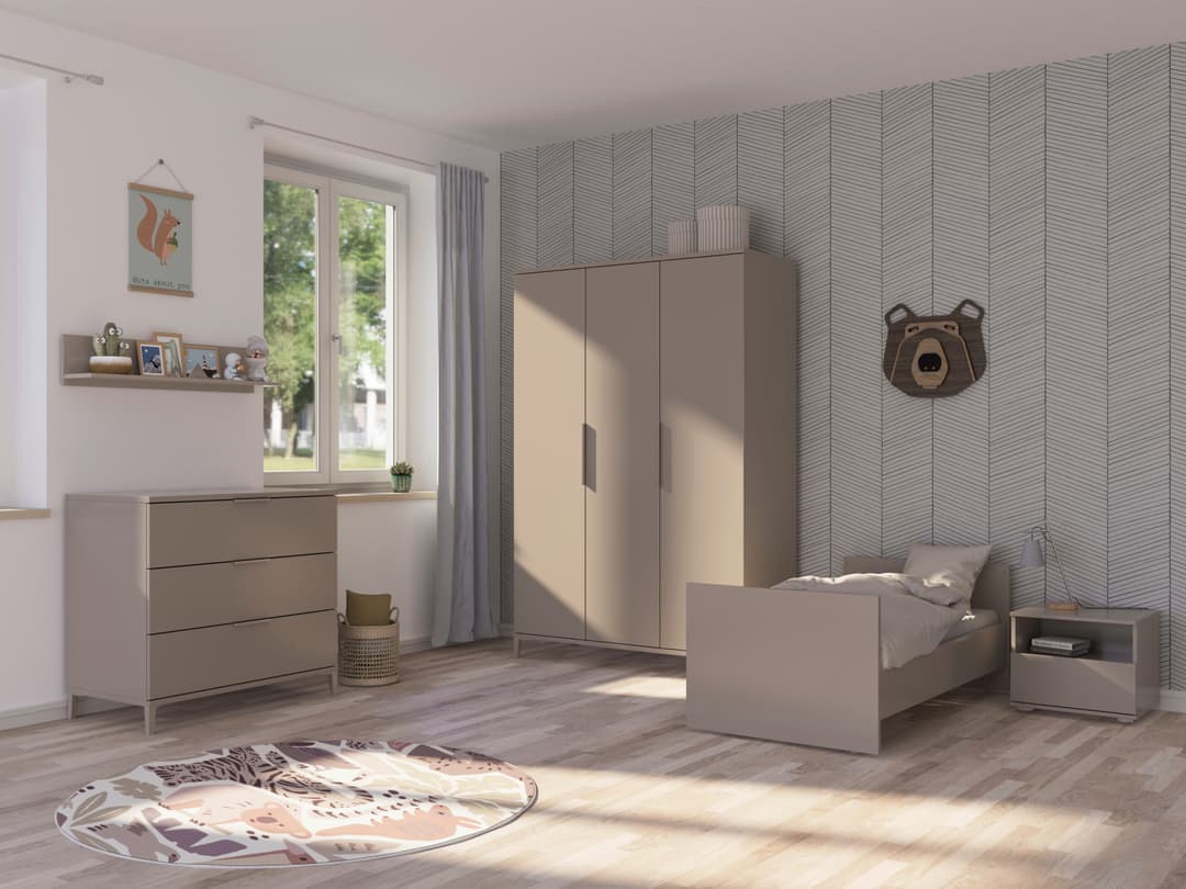 YUNY by PAIDI Kleiderschrank BROTHER STU | Braun