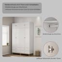 OTTO home Kleiderschrank Oslo | Weiß 4