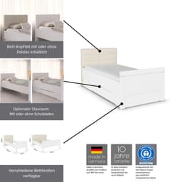 rauch Bett EVELYN | Holztöne