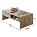 Innostyle Couchtisch BELLANO | Holztöne 5