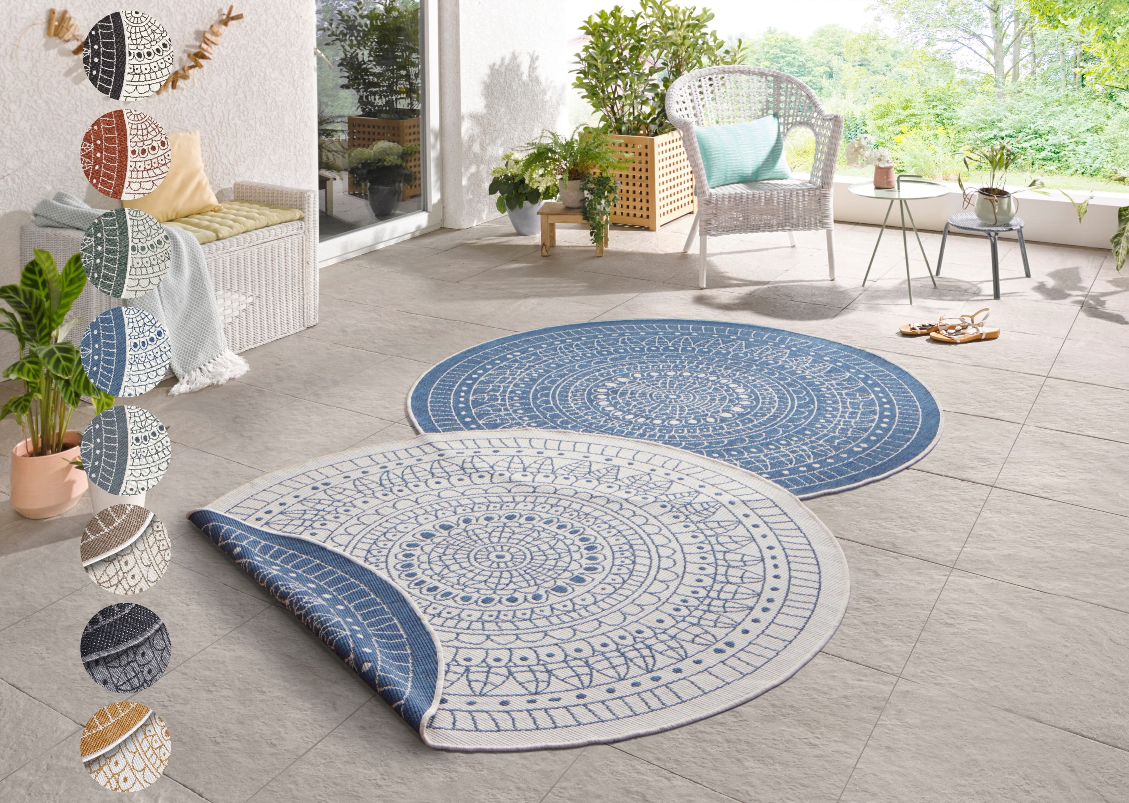 HANSE Home Teppich Porto | Blau