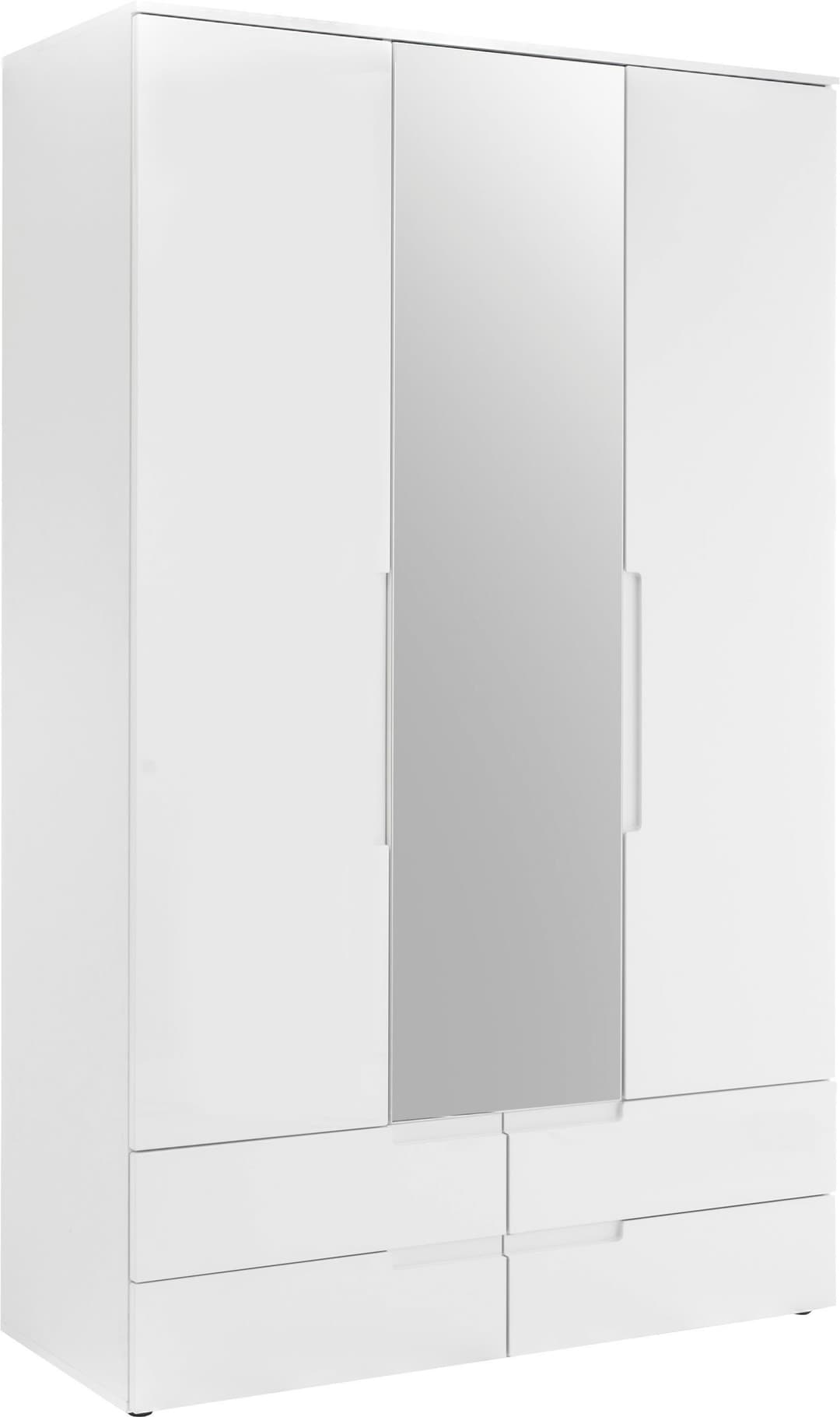 Schlafkontor Drehtürenschrank Spice | Weiß