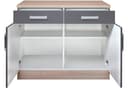 KOCHSTATION Unterschrank KS-Toronto | Braun 3