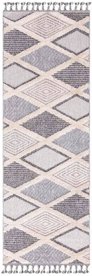 Carpet City Hochflor-Teppich Valencia 731 | Grau