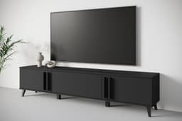 Home affaire Lowboard Helsinki TV-Kommode | Schwarz