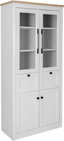 OTTO home Standvitrine Rigny | Weiß