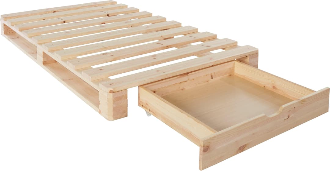 OTTO home Palettenbett ALASCO | Holztöne