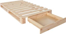 OTTO home Palettenbett ALASCO | Holztöne