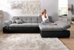 DOMO collection Ecksofa Moric | Mehrfarbig