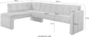 exxpo - sofa fashion Barista Essbank | Beige 3