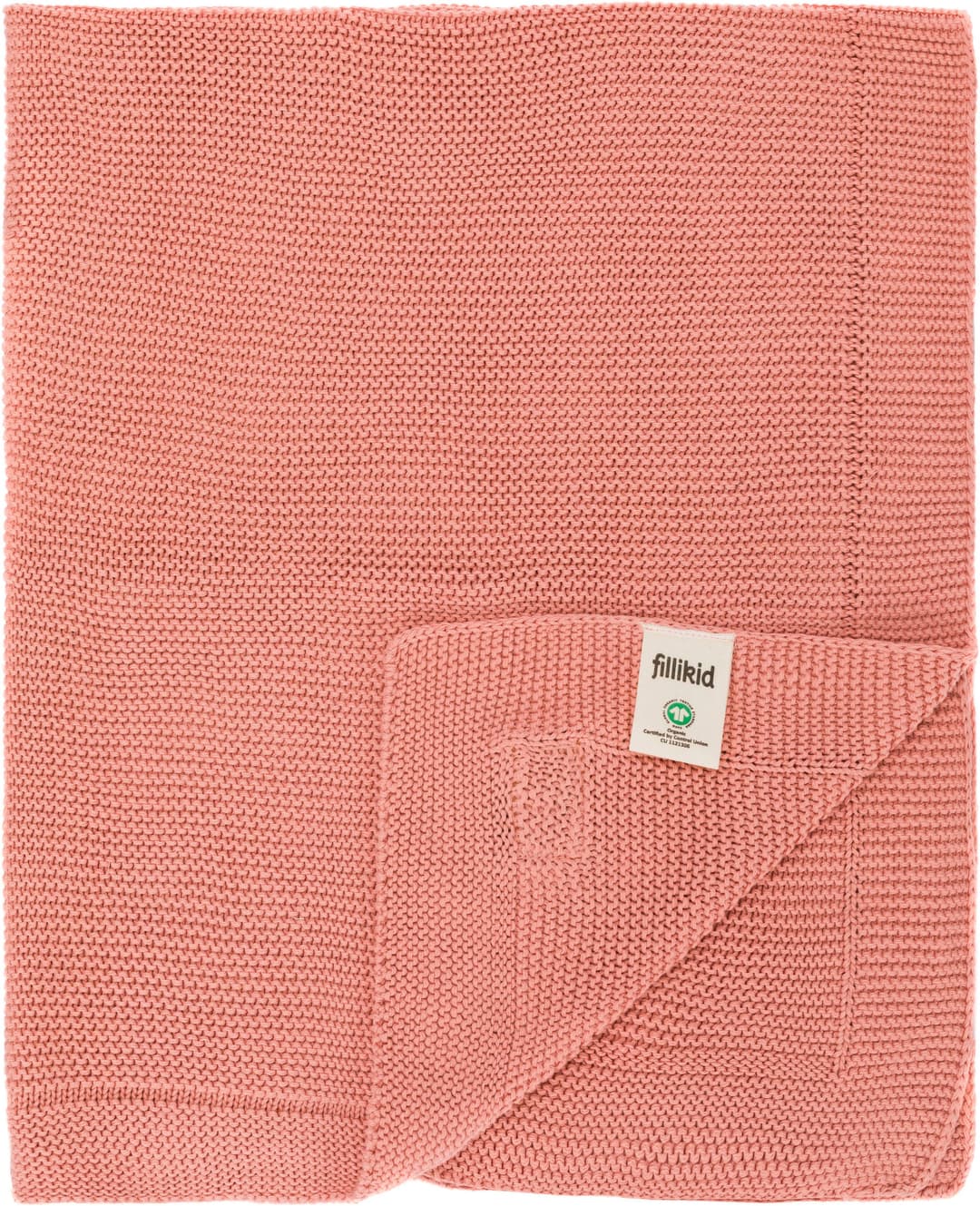 Fillikid Strick-Babydecke | Rosa