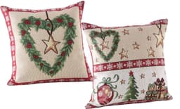Dreams Kissenhülle Weihnachtszeit | Mehrfarbig