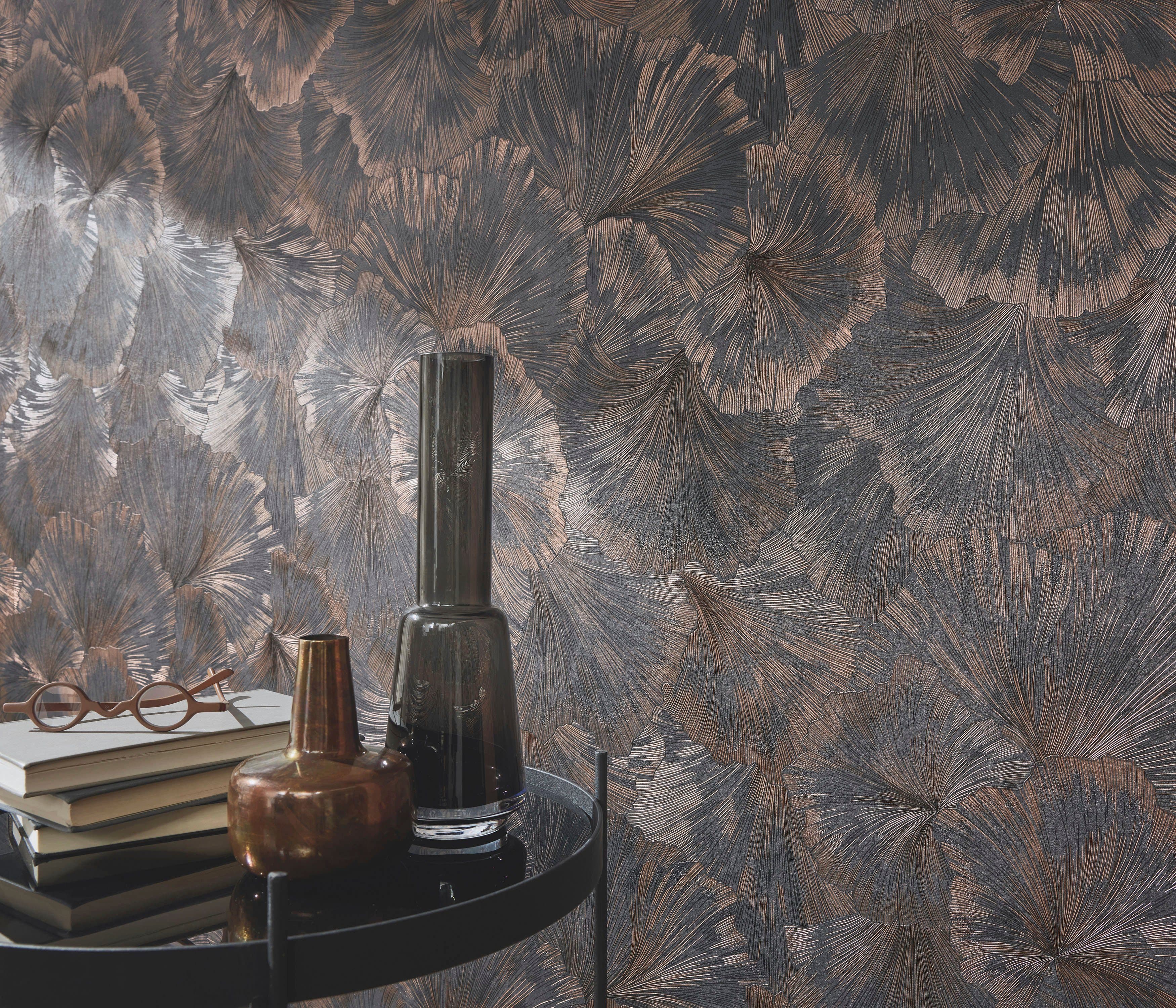Fashion for walls Vliestapete Shine | Grau