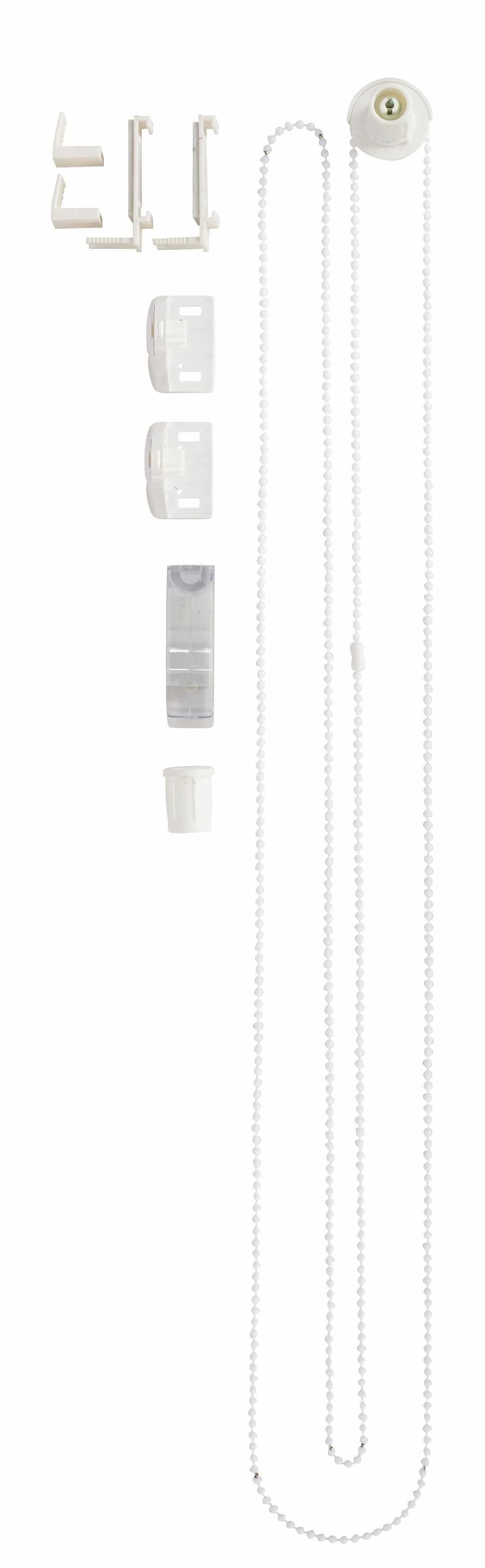 Seitenzugrollo Thermo Klemmfix-Rollo | Braun