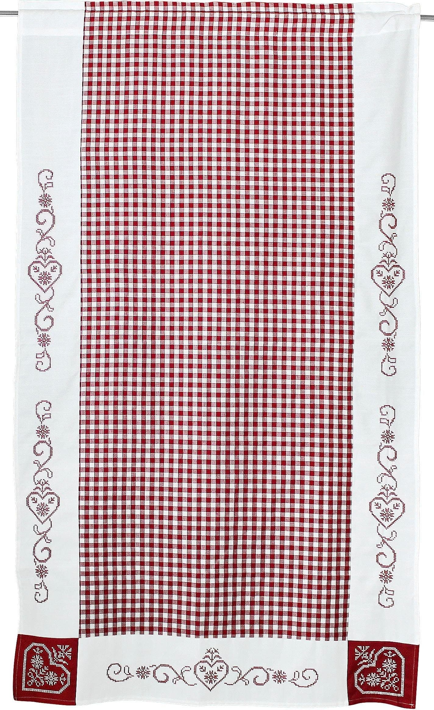 HOSSNER - ART OF HOME DECO Gardine Kulm | Mehrfarbig