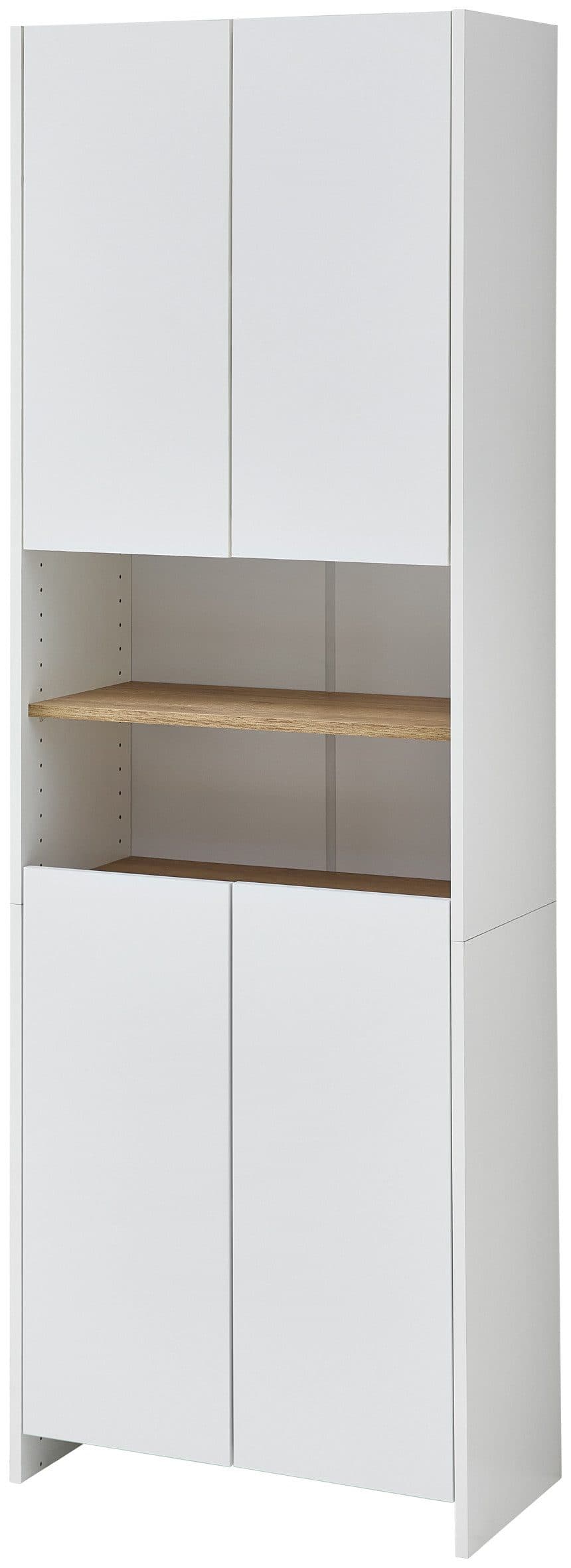Saphir Hochschrank Quickset 100 | Weiß