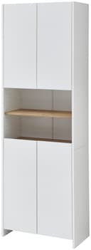 Saphir Hochschrank Quickset 100 | Weiß 2