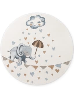 Villeroy & Boch Kinderteppich Walk like an Elephant Rainy | Mehrfarbig