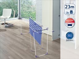 Leifheit Wäscheständer Classic Extendable 230 Solid | Weiß