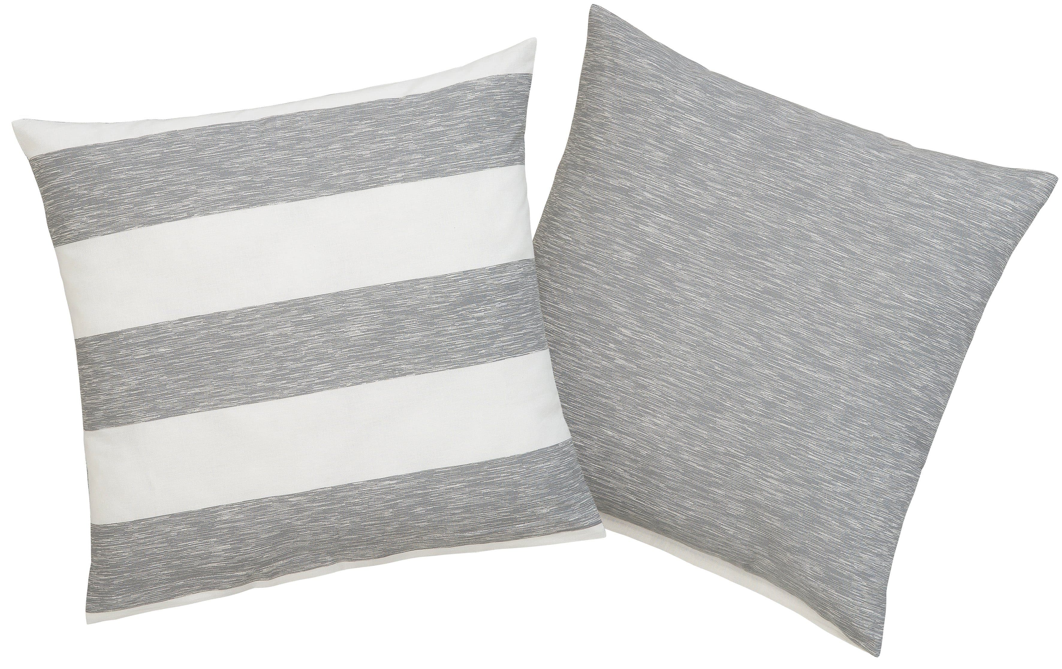 OTTO home Kissenhülle Big Stripe | Grau