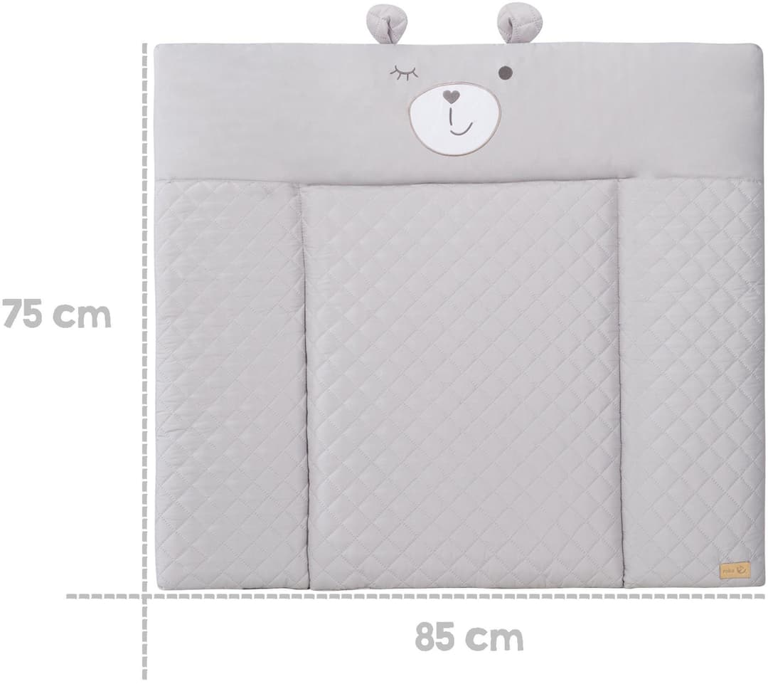 roba® Wickelauflage Style, soft | Grau