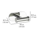 WENKO Wandhaken Orea | Silber 4