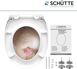 Schütte WC-Sitz Romantik | Mehrfarbig
