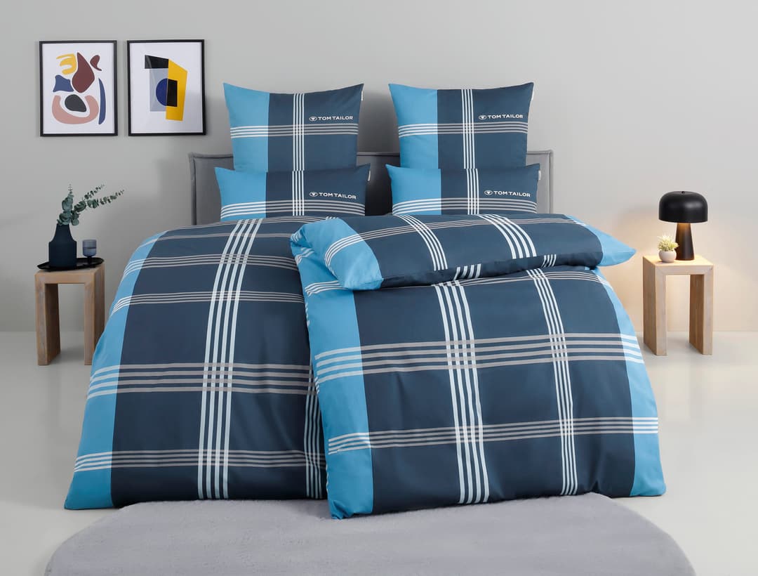 TOM TAILOR HOME Bettwäsche Ole | Blau