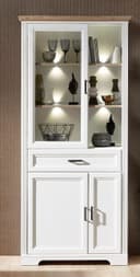 Innostyle Vitrine Jasmin | Weiß