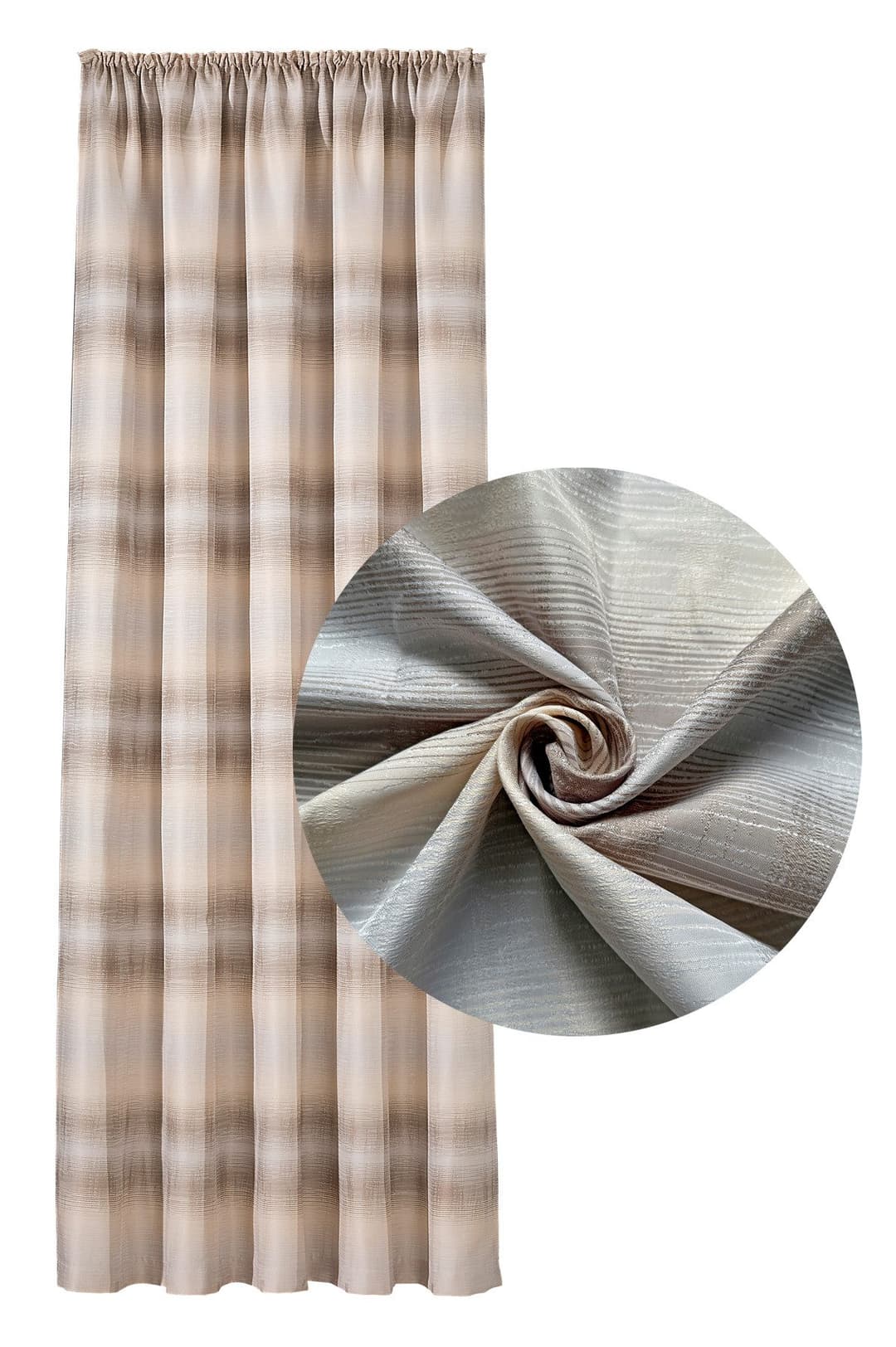 Weckbrodt Vorhang Kilian | Beige