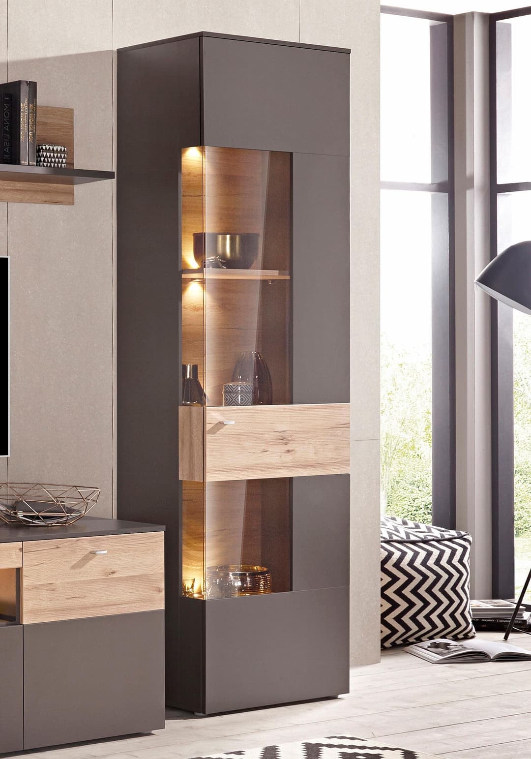 FORTE Vitrine Como | Grau